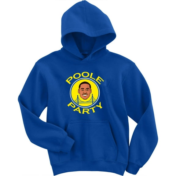 Warriors Jordan Poole Party Logo Hooded Sweatshirt