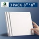 thumbnail image 5 of Marie's 3 Packs Stretched Canvas With 6x6",8x8",12x12",12x16", And 16x20", Primed White Canvas Art Supplies For Acrylic, Oil, Acrylic Pouring Painting, Perfect For Kids, Students, & Professionals, 5 of 5