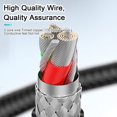 thumbnail image 3 of justharion HUAWEI-compatible Fast Magnetic Charging Cable Lightweight Durable Charger Cable for PC Laptop and Phone Charge, 3 of 9