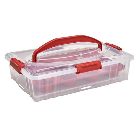 Ultra Camtainer Beverage Carrier - Buddeez Cake and Cupcake Carrier Food Storage Container
