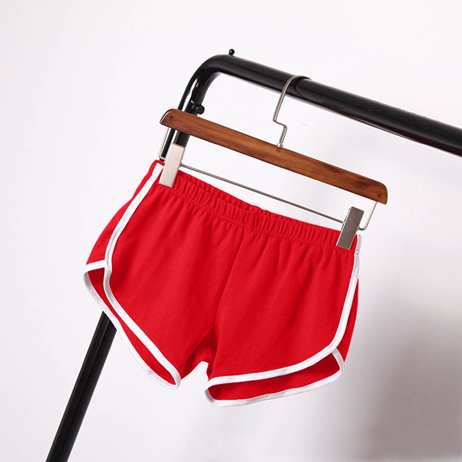 ★ILLIGO★ Race Dolphin Track Shorts Black 25SMPT04BK PAC 1980 Active Black Piping Dolphin Hem Track Shorts | PacSun