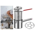 thumbnail image 1 of Deep Fryer Set Butter Warmer Pot Multipurpose with Stainless Steel Basket Milk Pots Oil Fryer Cooking Pot for Backpacking Restaurant Cooking Burner Rack 1.2L, 1 of 8