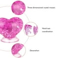 thumbnail image 4 of Puzzle 3D Crystal Puzzle Heart Crystal Puzzle Jigsaw Model Building Block Assembling Educational Toy DIY Gift, 4 of 8