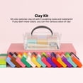 thumbnail image 2 of <p> Clay Kit  Clay Set 42 Colors  Clay Modeling Clay Kit Kids Modeling Clay Set  Clay Kit 42 Colors 5 Spatula Tools Educational Kids Toy Modeling Clay Set For 3 Years Old Above</p>, 2 of 7