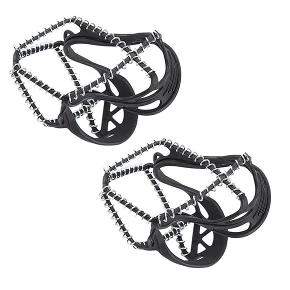 GOOHOCHY 1Par Cubre Con Crampones Para Negro Resistentes Y Fáciles De Instalar