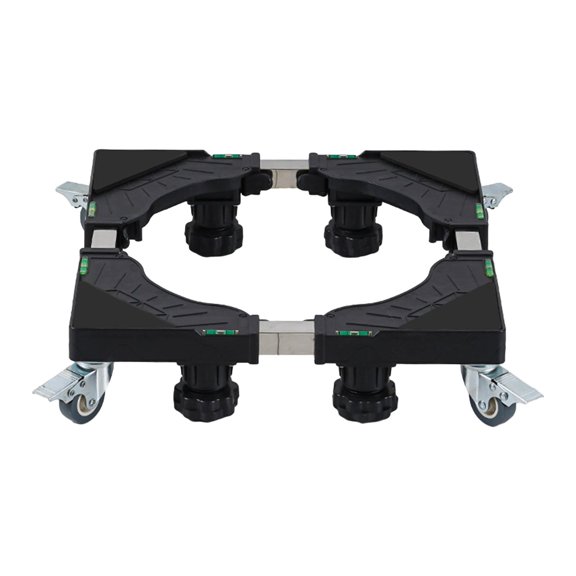 Fridge Undercarriage Stand Bracket, Multifunctional Movable Base with 4 Sturdy Feet, Washer Pedestal for Refrigerators, Washing Machine, Dryers With Wheels