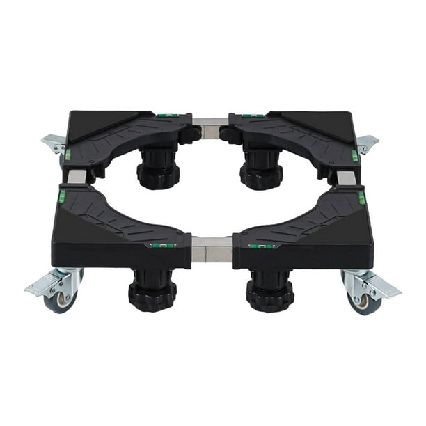 Soporte para Secadoras de Ropa, Base Ajustable para Lavadora con 4 Pies Resistentes, Pedestal para Lavadora, Fácil de Mover para Refrigeradores Y Con ruedas