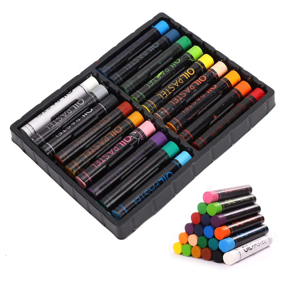Domqga Oil Pastel 18 Heavy‑Color Graffiti Crayon Set Children Cartoon