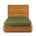 thumbnail image 3 of Better Homes & Gardens Juliet Curved Wood Platform Bed, Queen, Honey Brown, 3 of 8