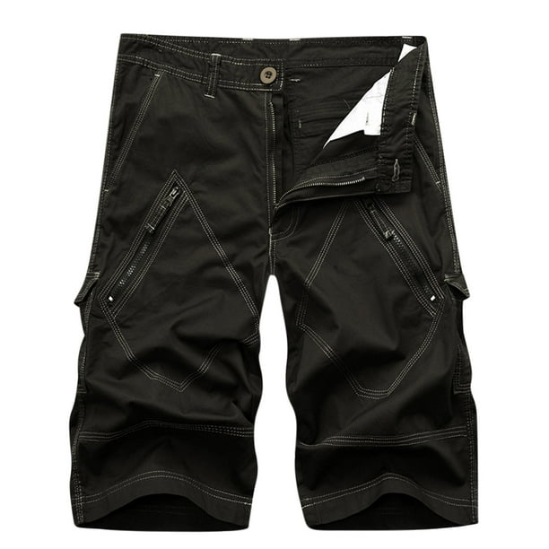 jsaierl Cargo Shorts for Men Plus Size Multi Pockets Shorts Work