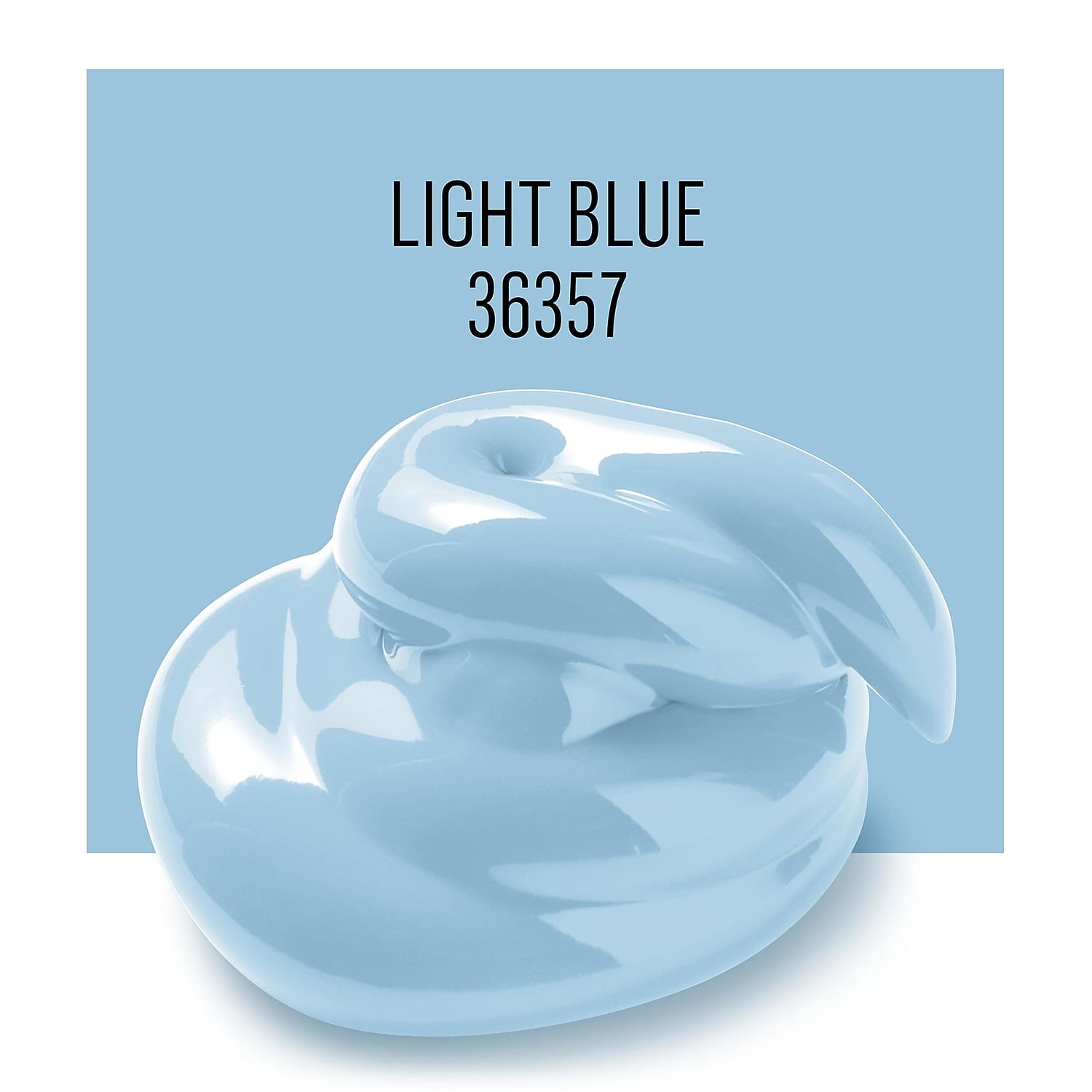 FolkArt Acrylic Paint Matte 8oz. Light Blue 3/Pack(FLK36357-3)