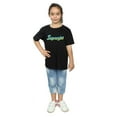 thumbnail image 4 of DC Comics Girls Supergirl Text Logo Cotton T-Shirt, 4 of 5