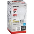thumbnail image 4 of Satco A19 E26 (Medium) LED Bulb Warm White 60 Watt Equivalence 1 pk, 4 of 4