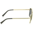 thumbnail image 3 of Nautica Men's N4637sp Polarized Rectangular Sunglasses, Matte Gold, 57 mm, 3 of 4