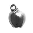 thumbnail image 1 of Sterling Silver 18" Unisex 1.5mm Box Chain 3D Large Apple Fruit Stem And Leaves Pendant Necklace, 1 of 2