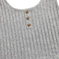 thumbnail image 4 of cfhntfmh Women 2 Piece Ribbed Pajama Set Sleeveless Crop Cami Tops and Shorts Lounge Sleepwear Pj Set, 4 of 5