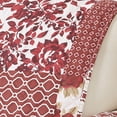 thumbnail image 6 of Reversible Patchwork Furniture Protector, Machine Washable Slipcover, Chair, Burgundy, 6 of 6
