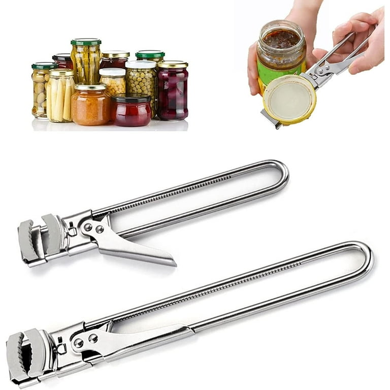Adjustable Jar Opener, Adjustable Multifunctional Stainless Steel Can  Opener Jar Lid Gripper, Manual Jar Bottle Opener Kitchen Accessories