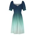 thumbnail image 5 of Blue sky om Robe Sans Manches Décontractée Robes pour Femmes 2024, 5 of 5