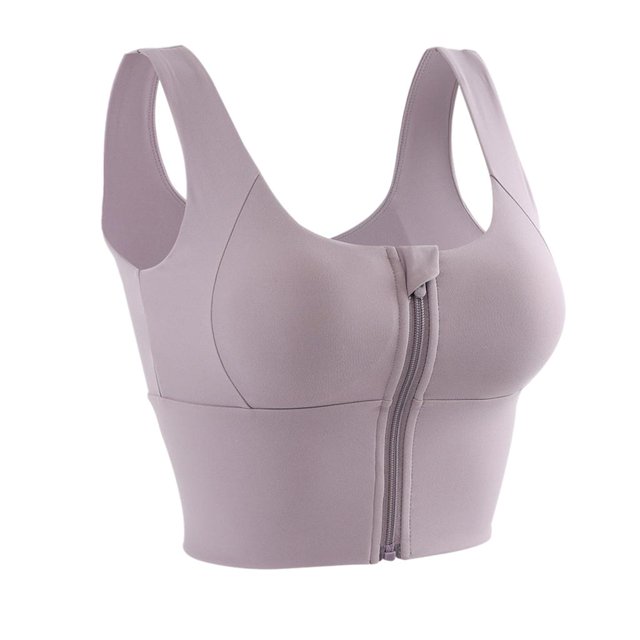 deportivo acolchado para mujer Push Up Shapewear Ocio Yoga Fitness S morado claro Zulema Sujetadores deportivos para mujer