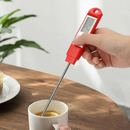 

Food Thermometer Probe Type Digital Temperature Meter For Food For Water Temperature For Oil Temperature For -50 Degrees Celsius ~300 Degrees Celsius -58℉~572℉
