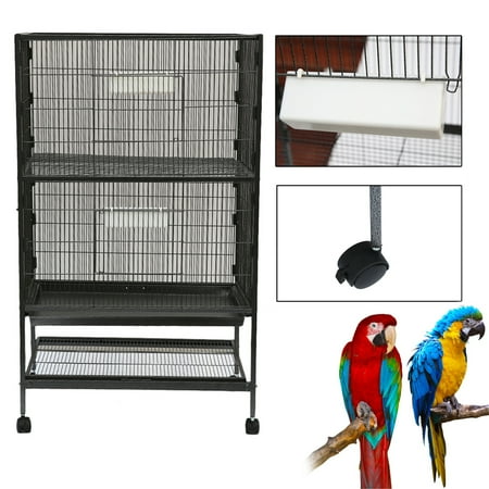 Super Large Size Big Birds Cage B064 Durable Parrot Chinchilla Cage Sets