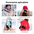 thumbnail image 2 of 4 Guantes De Invierno De Lana Tejido Touch Tablet Celular, 2 of 7
