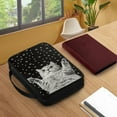 thumbnail image 3 of ZUXONGSY Cute Cat Paw Star Print Bible Cover for Women Men Large Bible Case with Handle Lightweight Bible Carrying Case Bible Bag Bible Accessories Bible Carrier Handbag, 3 of 7