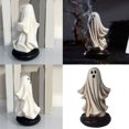 thumbnail image 2 of Ghostly Ornament Resins Figurine Sculpture Incenses Holder Burners for Meditations Home Table Book Shelf Decoration, 2 of 9