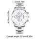 thumbnail image 3 of Reloj de cuarzo de moda para hombre, diseño calado, caja de aleación, correa de cuero, reloj de pulsera informal de negocios, reloj de aleación., 3 of 6
