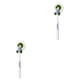 thumbnail image 3 of Billuyoard Hogar Ba?o Soporte de Pared Cepillo Giratorio Succión Estante verde 2piezas Billuyoard CBP046689, 3 of 5