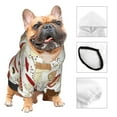 thumbnail image 3 of Bingfone Cartoon Mushrooms Dog Clothes Hoodie, Pet Winter Coat,Puppy Sweatshirts For Small Dogs Boy Girl,Suitable For All Breeds-Medium, 3 of 8