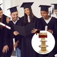 thumbnail image 4 of 2 Piezas 2024 Caja de Regalo de la Temporada de Graduación Monedero de Graduación Titular del Dinero, Sombrero Azul Letras Rojas, 4 of 5