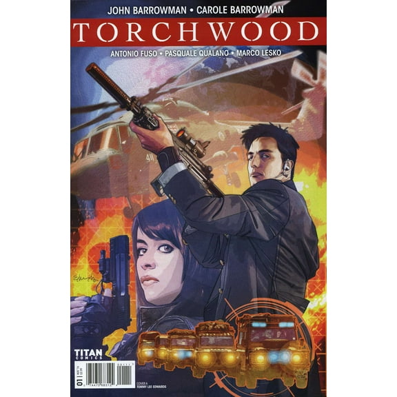 Torchwood #1A VF ; Titan Comic Book