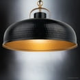 thumbnail image 6 of Luxury Rustic Pendant, 11''H x 16''W, Matte Black Finish, Caria Collection, by Urban Ambiance, 6 of 8