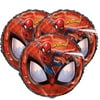 Marvel Spider-Man Foil Party Balloons, Round, 18in, 3ct