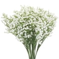 thumbnail image 1 of Flores Artificiales de Gypsophila Blancas Unique Bargains 21 Piezas Tacto Real, 1 of 6