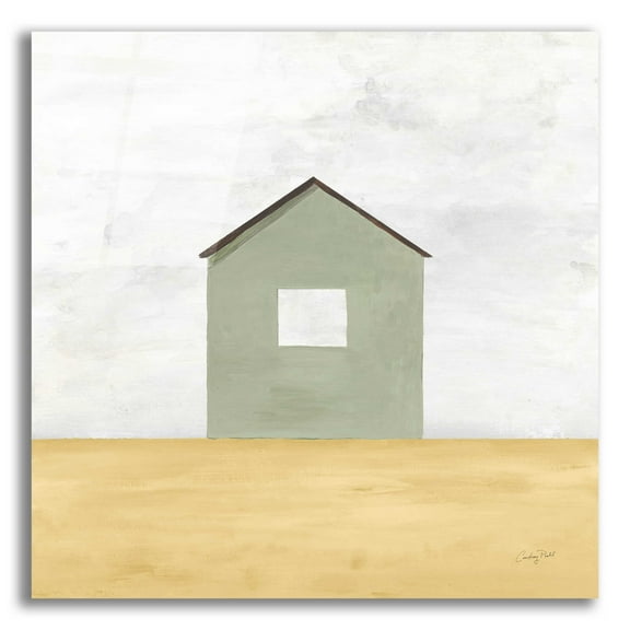 Epic Art 'Rural Simplicity II by Courtney Prahl, Acrylic Glass Wall Art, 12"x12"