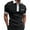 Black, variant on Sngxgn Men’s Short Sleeve Polo Shirt, Soft Men's Polo Shirt(Black,L)