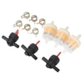 thumbnail image 4 of G1/4 Gas Tank Shut Cut Off Valve Filter Clamp Kit For Garden Brush Cutter Lawn Mower Carburetor, 4 of 8
