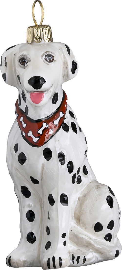 Park Avenue Puppies Metal Dalmatian Dog with scarf  Christmas ornament New 