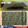 thumbnail image 5 of 13x20Ft Camouflage Netting for Camping, Hunting & Shooting, Durable Military Camo Mesh Sunshade, Waterproof, Rot-Resistant with Lightweight Quick-Drying Design for Shelter and Car Cover, 5 of 8