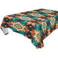 thumbnail image 5 of Ryvnso Mandala Blue Print Rectangle Table Cloth Tablecover Dinning Tablecloth 60"x90", 5 of 8