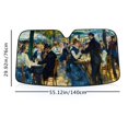 thumbnail image 4 of Awypu Impressionist Art Sunshades Keep Vehicle Cool 55.12*29.92 in, 4 of 7