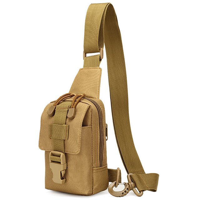 Bangcool Sac à Bandoulière Portable Sûr Sac de Poitrine Extérieur pour Randonnée