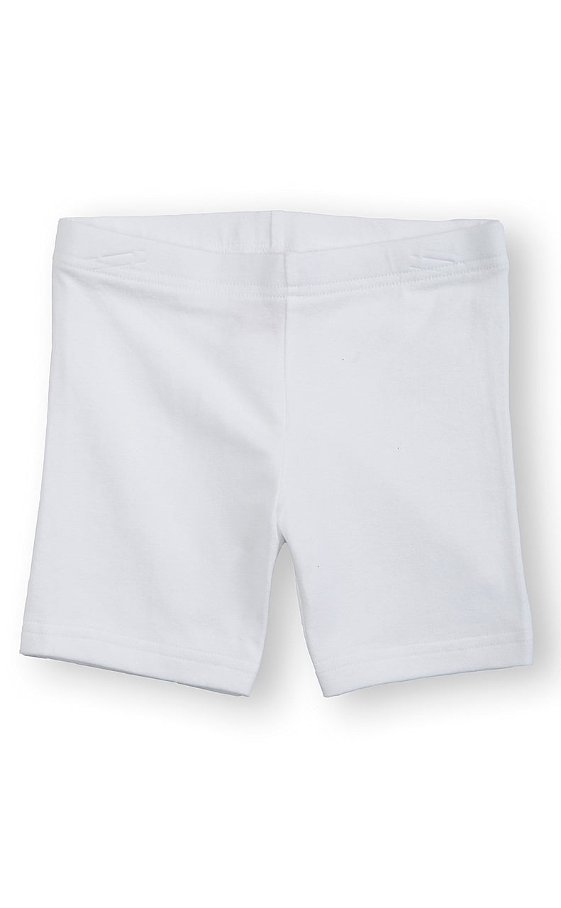 next girls white shorts