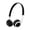 Midnight Black, variant on SENHAWK Retro Bluetooth Headphones, 49g Ultra Lightweight Wireless On-Ear Headset with Mic, Bluetooth 5.3 Stereo Sound Adjustable Headband, Fashion Accessory Compatible with Most Bluetooth Devices