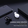 thumbnail image 4 of Seitruly Paquete de bolsillo negro de auriculares de trabajo compatibles con Bluetooth de 1 pieza Type3 NO3, 4 of 6
