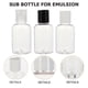 thumbnail image 5 of 24pcs Refillable Travel Makeup Bottles for Liquid Holding 50ml Black PET Containers Safe and, 5 of 5