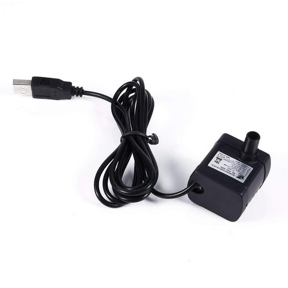 Bomba de Agua Micro Sumergible con USB Motor sin Escobillas para Acuario, Piscina y Estanque
